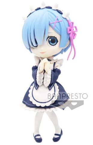 Figurine Q Posket - Re : Zero Starting Life In Another World - Rem (version B)